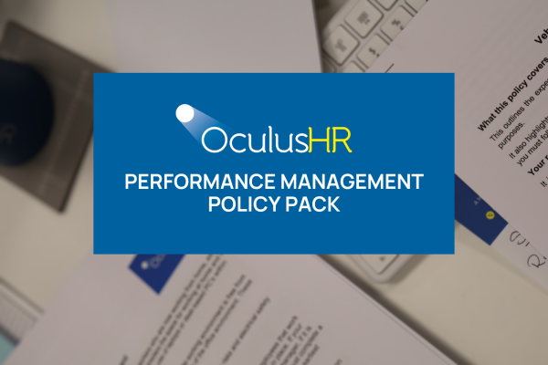 OCULUS HR PERFORMANCE MANAGEMENT POLICY PACK